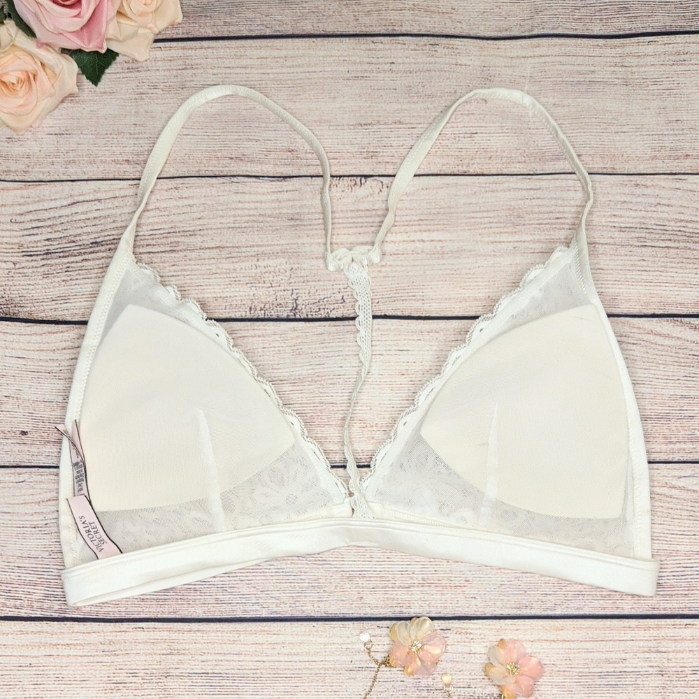 Lace Racer back Bralette - Picture 3 of 4